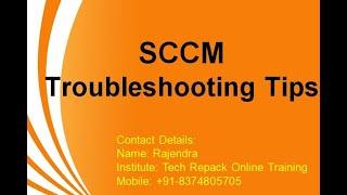 SCCM   Package Deployment   Troubleshooting