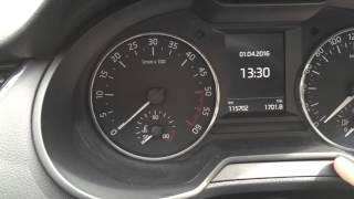 Škoda Octavia 3 - Inspection message reset