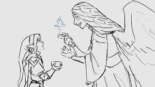 What if Hylia was nine feet tall and thought link was cute