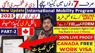 Canada Work Permit 2023 | FREE Visa | How to Fill Online Form For International Mobility Program?