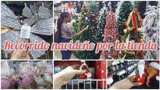 Recorrido  por  la tienda /Decoraciónes navideñas/tienda china