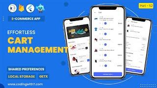 Effortless Flutter Cart Management | Flutter eCommerce App 2024