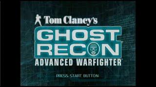 Tom Clancys Ghost Recon Advanced Warfighter Longplay (Xbox)