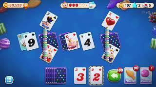 Candy Crush Solitaire Level 696 - NO BOOSTERS GAMEPLAY 🃏 | SKILLGAMING 