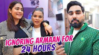 Ignoring Armaan For 24 hours | Family Fitness