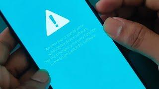 Samsung error has occurred while updating the device software solution