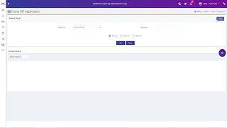 Comp-off Leave Generation Process