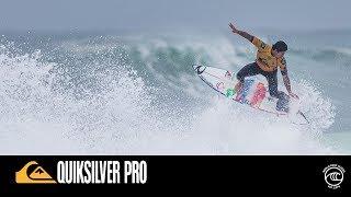 Gabriel Medina vs. Marco Mignot - Round of 32, Heat 9 - Quiksilver Pro France 2019