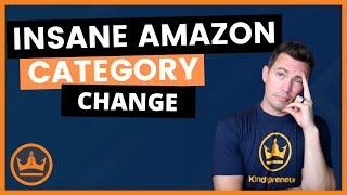 INSANE Amazon Category Change [NEW Rocket Feature]