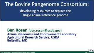 2022 BIF - Advancements in Genomics and Genetic Prediction - Dr. Ben Rosen