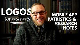 How to Use Logos Bible Study Mobile App for Patristic Research | Timothy Berg Interview