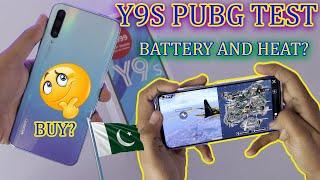 Huawei y9s Pubg Test Battery Heat and Game Graphics test