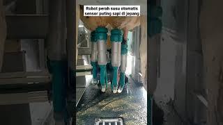 robot perah susu sapi full otomatis sensor