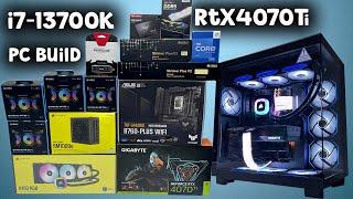 Gaming Pc Build RTX 4070Ti With intel i7-13700K 2024