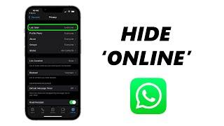 How To Hide 'Online' Status On WhatsApp (Android & iOS)