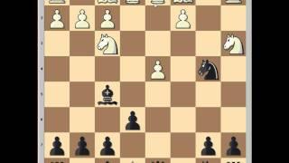 Sicilian Defense: Wing Gambit: Thomas A vs Schmid    Hastings 1952