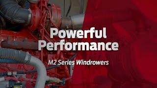 Powerful Performance - M2 NT (Narrow Transport) Series Windrowers