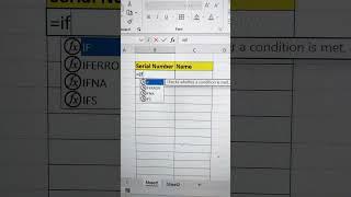 Automatically Update Serial Numbers In Excel  | Important Excel Trick #shorts #exceltips #bytetech