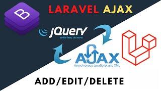 Laravel Ajax CRUD tutorial : Insert data without page reload with bootstrap modal in HINDI