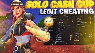 CHEATING With The Best Fortnite CHEAT in The Solo Cash Cup (+100$)