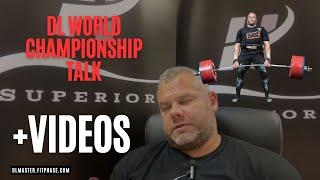 World Deadlift Championships 2024, Talking how I prepared and videos