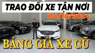 Chuyên đổi xe ô tô cũ tận nơi - Bản giá xe cũ mới nhất 04/10/24 Thái Học Auto Sài Gòn @ThaiHocAuto