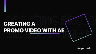 Creating a Promo Video with After Effects Teaser