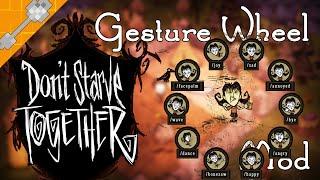 Gesture Wheel by Rezecib | Don't Starve Together - Multiplayer | Mod Spotlight