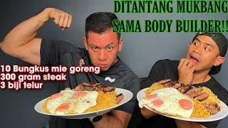 LOMBA MUKBANG 10 MIE GORENG + STEAK + TELUR BARENG TIKTOKERS MONSTER!!