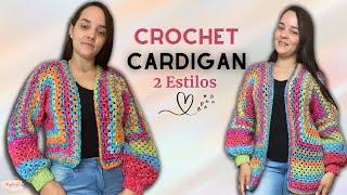 Crochet Cardigan con Hexágono - Perfecto para principiantes Mayelin Ros