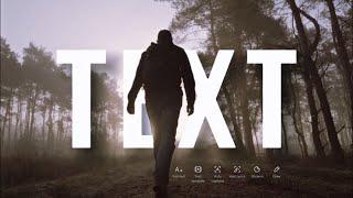 How To Add TEXT Behind Person | CAPCUT Tutorial