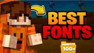  Best Trending Fonts For Your MINECRAFT VIDEOS  3000+ Best Fonts !