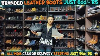 Leather Boots Just 600/- Rs | Buy Original Leather Boots | Slippers  | Cheapest Price | Retail | COD