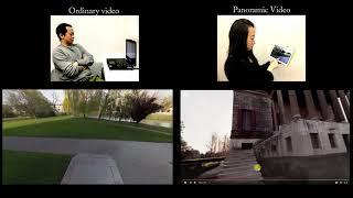 Panorama vs Conventional Videos (Villa Foscari)