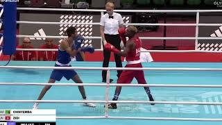 Qualification Paris 2024 : Ala Eddine Zidi (TUN) VS Patrick Chinyemba (ZAM)