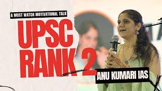 My UPSC Prep Strategy ft. Anu Kumari IAS | All India Rank 2 | Aspirantia