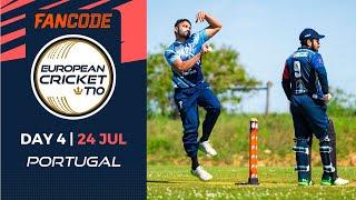  FanCode European Cricket T10 Portugal, 2022 | Night 4 | T10 Live Cricket