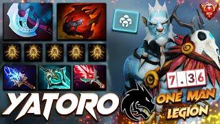 Yatoro Phantom Lancer One Man Legion - Dota 2 Pro Gameplay [Watch & Learn]