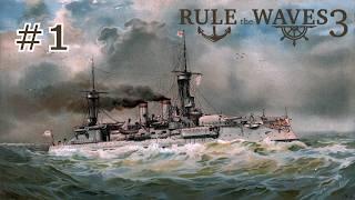 Let's play Rule The Waves 3 - German Empire - part 1 - 1890