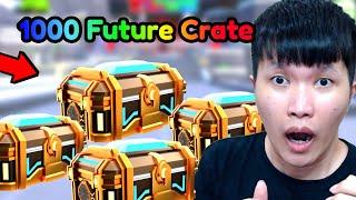 AKU BUKA 1000 FUTURE CRATES DAPET BERAPA GODLY DI TOILET TOWER DEFENSE ROBLOX ??