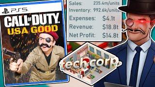 Making 50 IDENTICAL Call Of Duty's to BECOME A BILLIONAIRE! - Game Dev Is A Perfectly Balanced Game