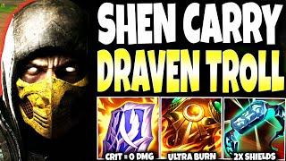 Troll Draven, Tilted Team and our IMMORTAL SHEN BUILD THAT NEED TO CARRY | MY FOOD ADVENTURES #06