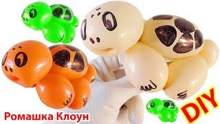 ЧЕРЕПАШКА ИЗ ШАРИКА фигурки из шаров Balloon Animal Turtle como hacer una tortuga con globos