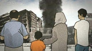 A BEAUTIFUL ANIMATION OF A HARROWING STORY - BBC NEWS