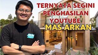 Fantastis, Terbaru Segini Gaji Mas Arkan dari YouTube