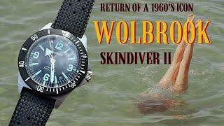 Great Remake Of A Historic Divewatch | Wolbrook Skindiver II