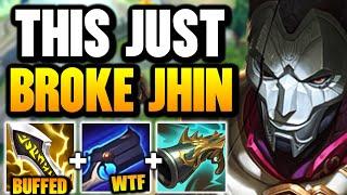 RIOT JUST BUFFED INFINITY EDGE AND IT BROKE JHIN! (MORE CRIT = MORE ONE SHOTS)