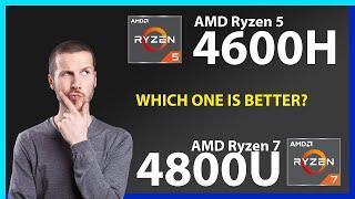 AMD Ryzen 5 4600H vs AMD Ryzen 7 4800U Technical Comparison