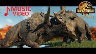 TRIKE ENRAGE!  Jurassic World Evolution 2 MUSIC VIDEO