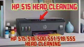 hp 515 head cleaning | hp smart tank 515 head cleaning | hp 500 head cleaning #video #yt #515 #hp